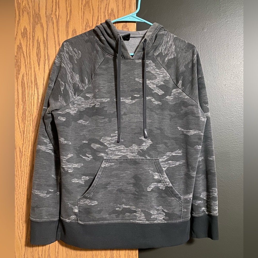Camo Hooded Sweatshirt